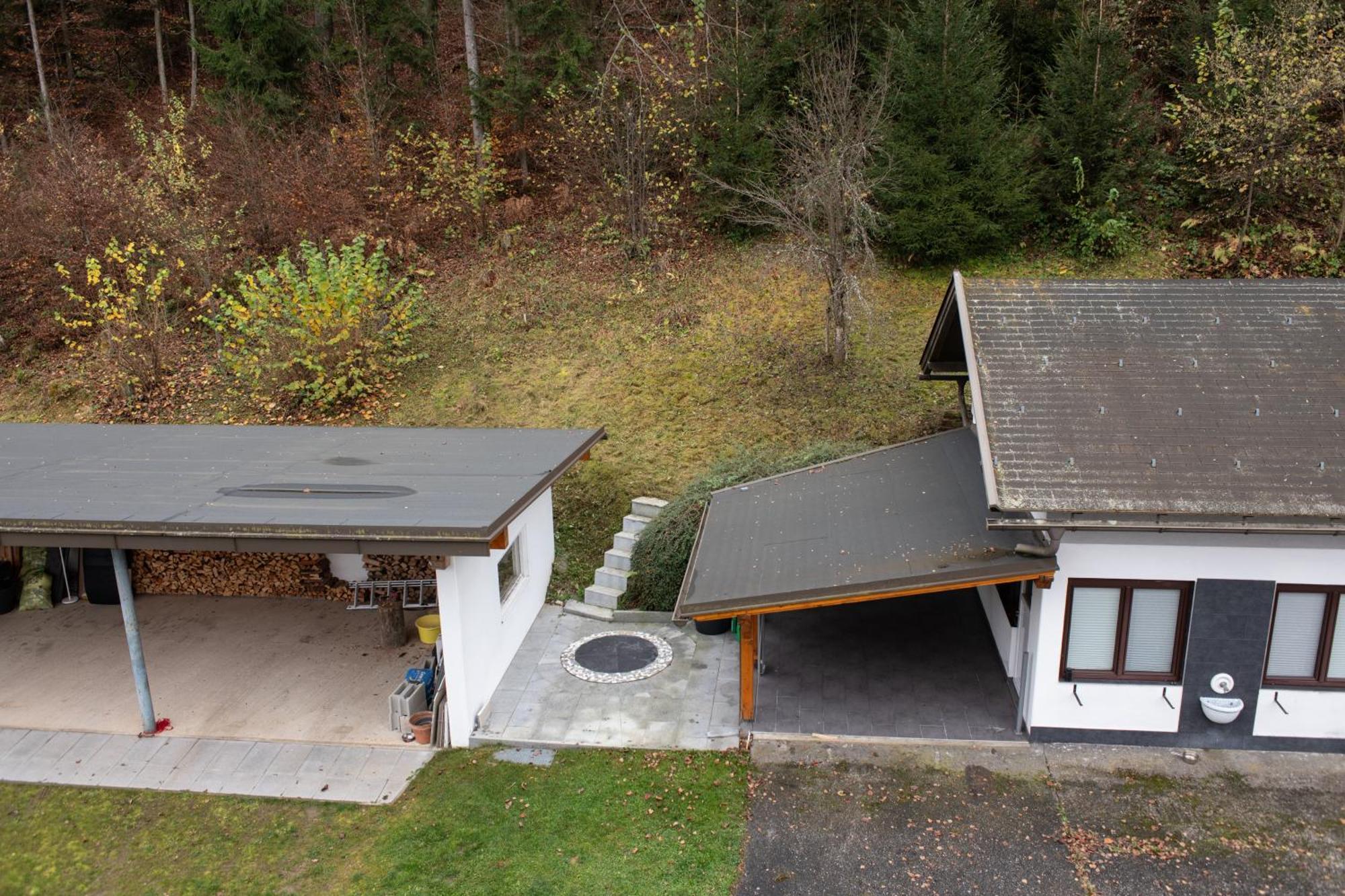 Ferienwohnung Waldblick, Faaker See Oberaichwald  Exterior foto